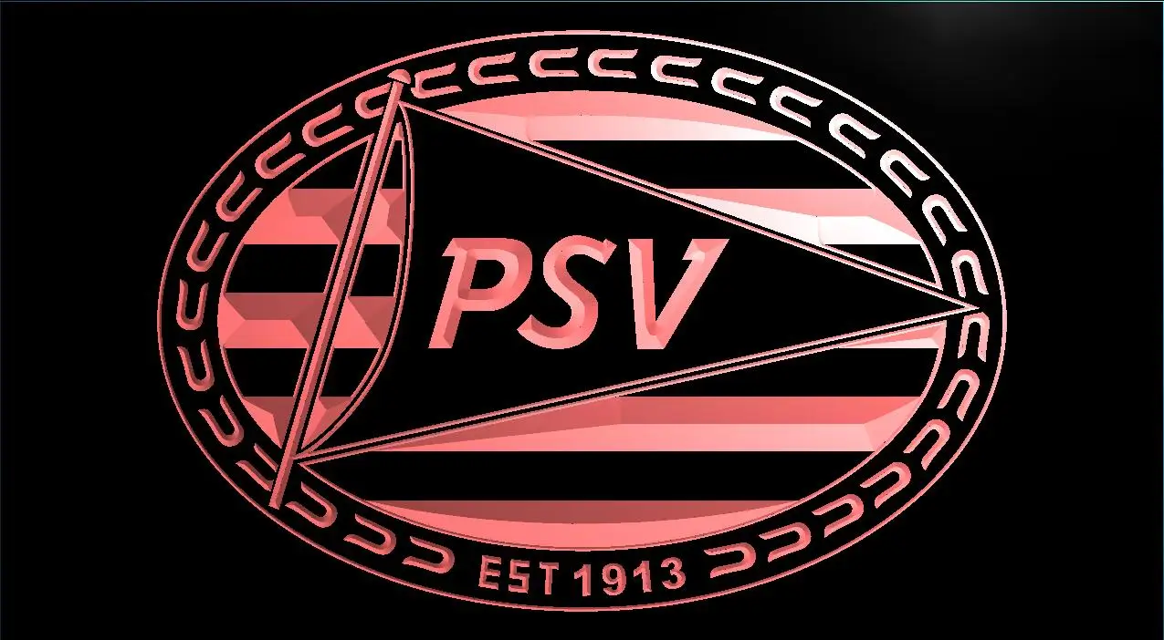Светодиодная неоновая световая вывеска ZH7b- PSV eindобщий Спорт Vereniging датский Eredivisie |