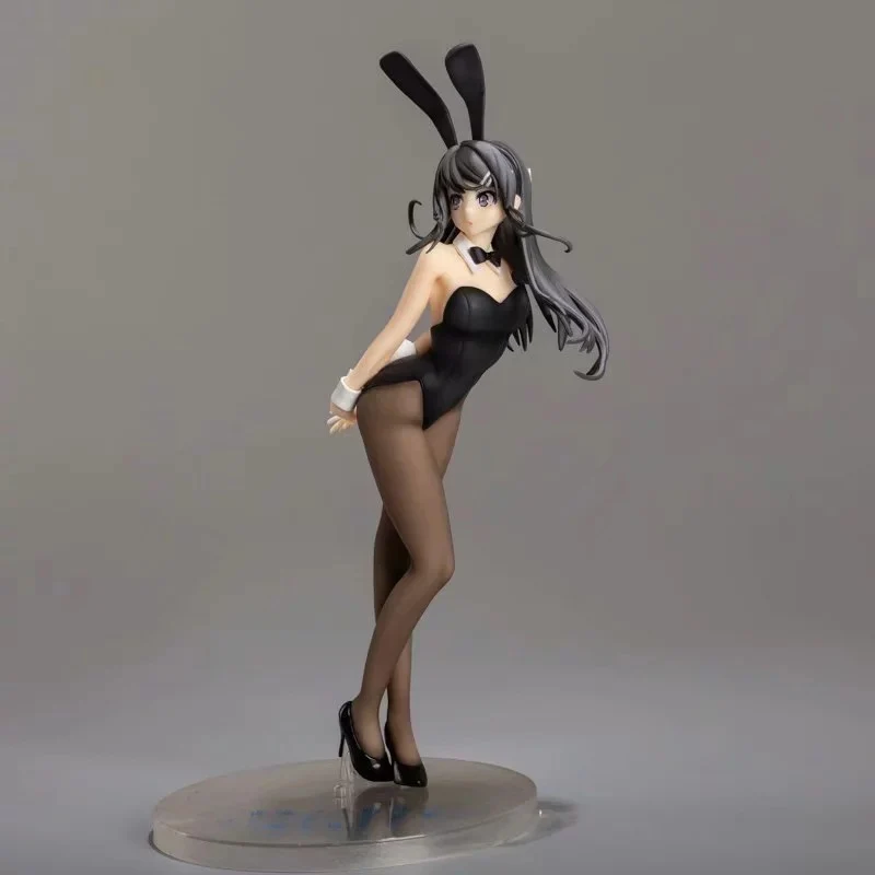Аниме масштаб 1/7 Seishun Buta Yaro Wa Bunny Girl Senpai No Yume Wo Minai Ver. Экшн фигурка Mai Sakurajima из ПВХ