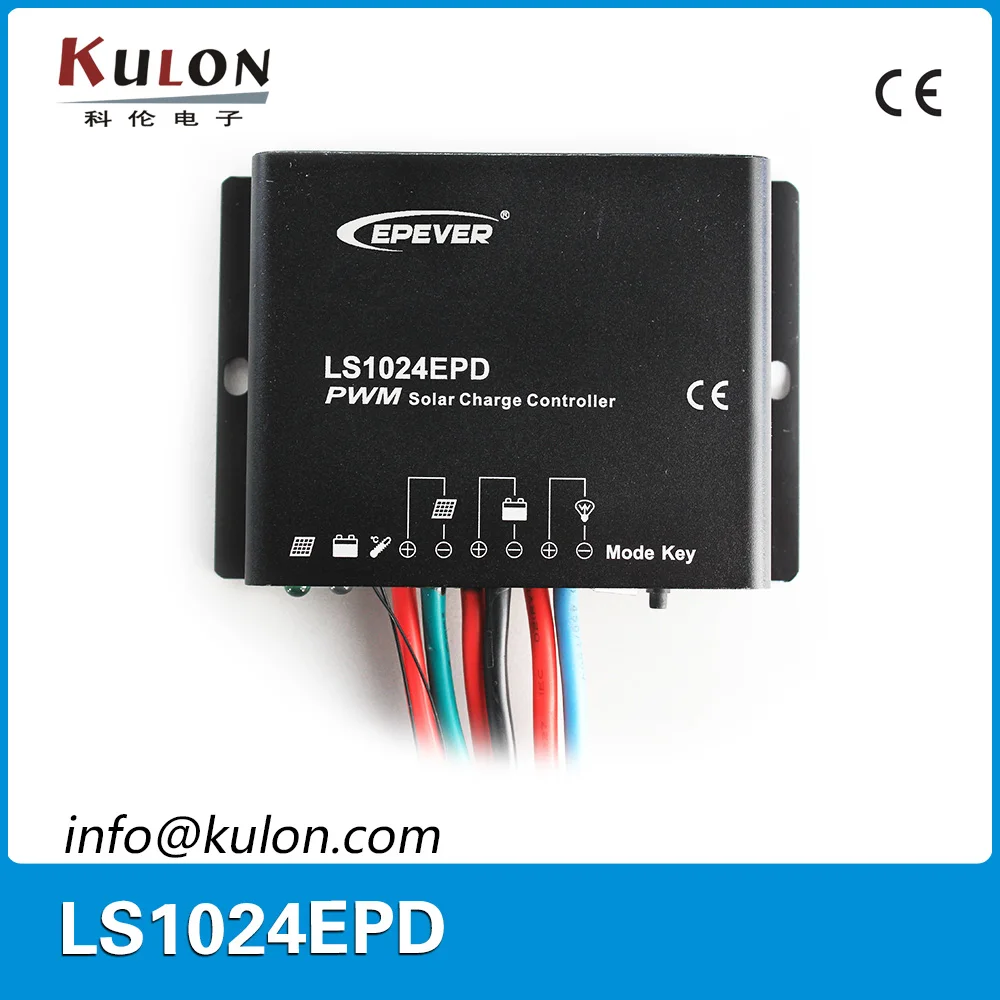 EPEVER Солнечный Зарядное устройство контроллера LS1012EPD LS1024EPD LS2024EPD 10A 20A 12 V 24 V pwm-лампа солнечная домашняя Llighting Системы IP67 - Цвет: 10A 12V 24V