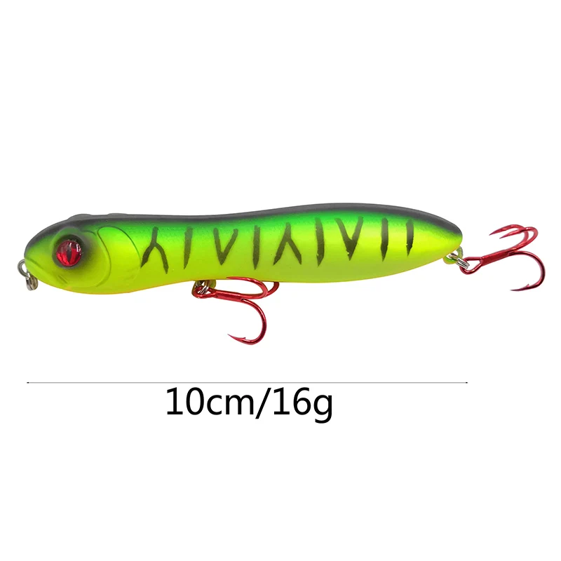 1 шт. Snakehead приманка поппер 10 см 16 г Peche Iscas Artificiais Pesca водная рыболовные приманки