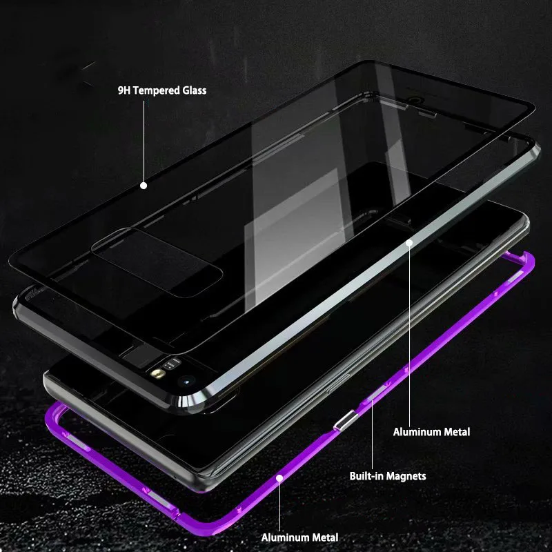Suntaiho магнит металлический бампер для samsung Galaxy s9 s8 note9 Магнитный Адсорбция дело S8 S9