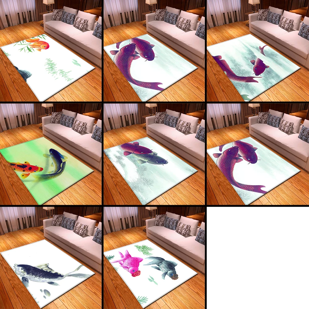 Nordic Baby Crawling Carpets Flannel Anti-slip Area Rugs Children Room Play Mat 3D Carps Home Decorative Living Carpet | Дом и сад