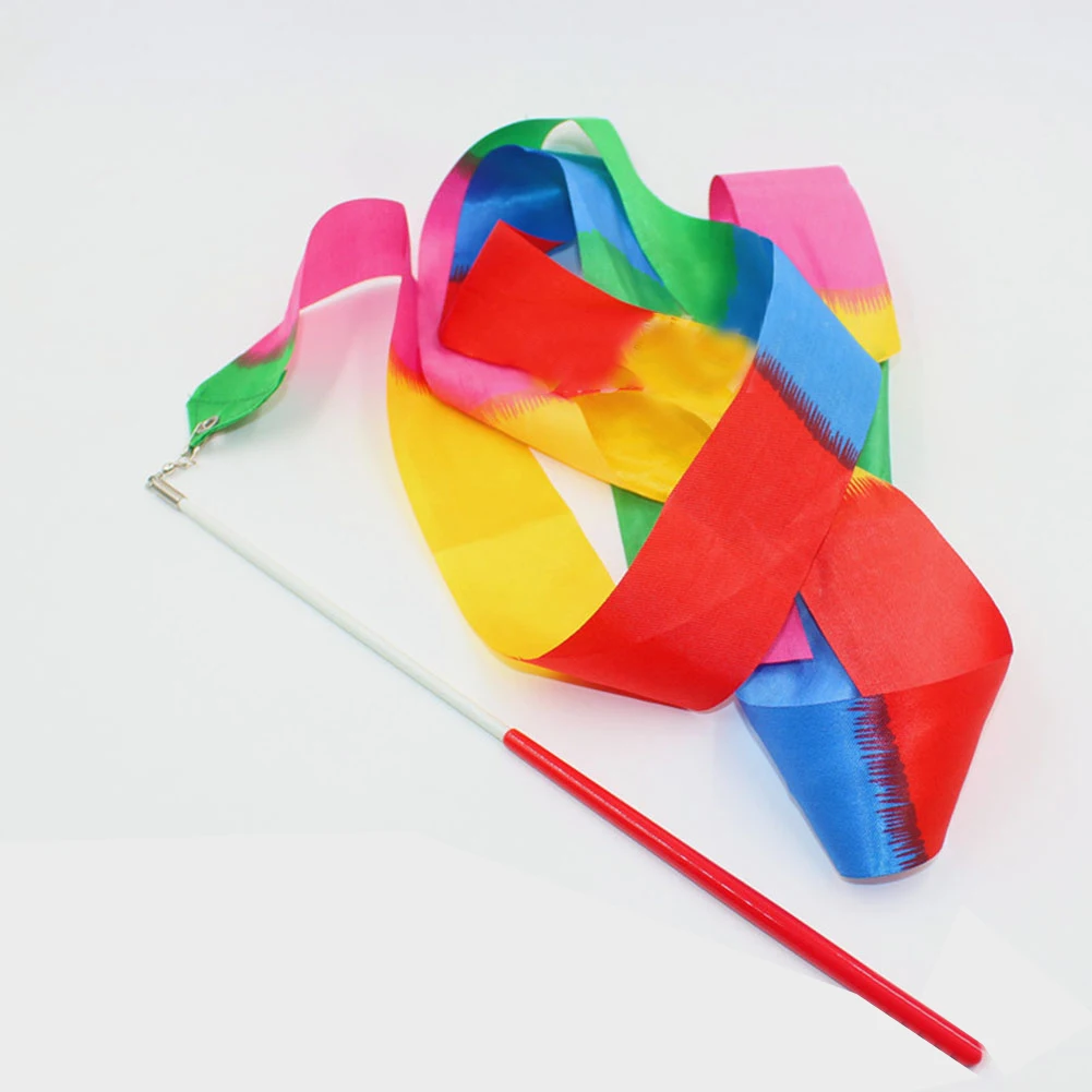 Горячая Распродажа 4 м гимнастическая ленточная штанга для гимнастики