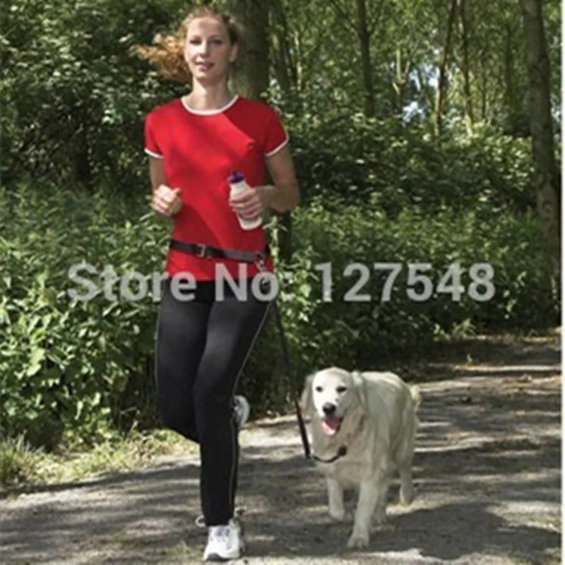 Регулируемый поводок для собак 7 цветов бега пеших прогулок бега|dog lead|hands free leashleash