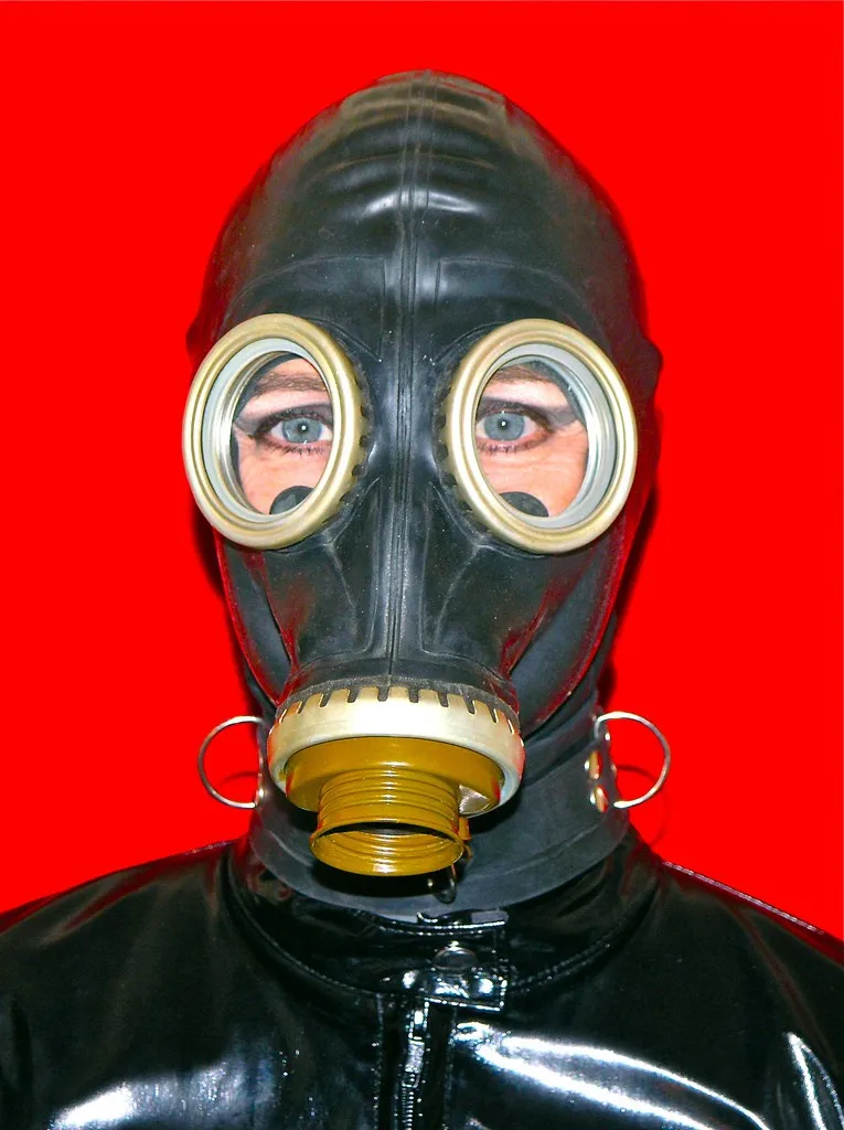 

100% Latex Rubber Fetish Head Hood Cosplay