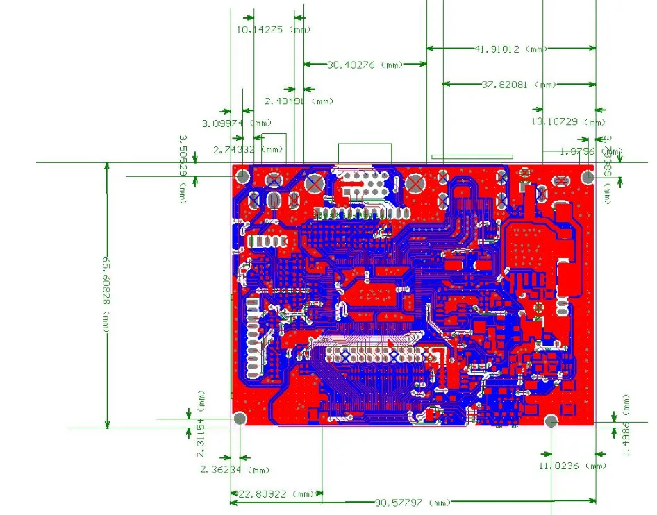 Комплект платы контроллера драйвера ЖК дисплея HDMI + VGA 2AV аудио 40pin для панели
