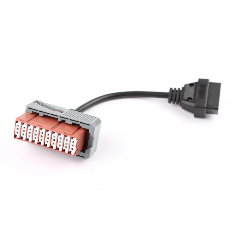 Для P EUGEOT для C ITROEN 30 Pin упаковки пищевых продуктов 30Pin мужской to OBD OBD2 OBDII DLC 16 16Pin