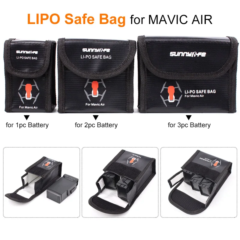 Чехол для DJI MAVIC AIR Battery защитный чехол сумка хранения Взрывозащищенная безопасная