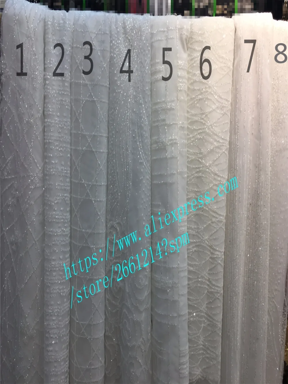 Высококачественная французская Тюлевая кружевная ткань с приклеенными