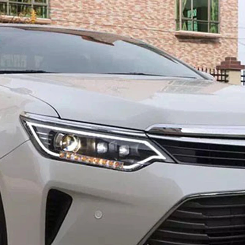 Hlxg автомобильный стильный головной светильник в сборе для Toyota Camry 2015 2016