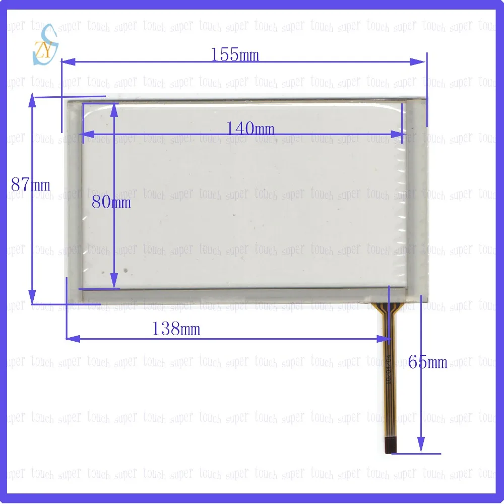 ZhiYuSun 155 мм * 87 KL TP 2073 6 2 дюйма сенсорный экран Стекло резистивный USB Сенсорная