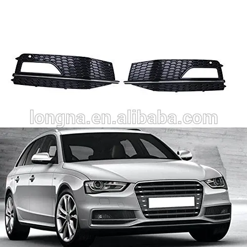 Передний бампер противотуманные фары решетка гриль для Audi A4 B9 S Line S4 2013