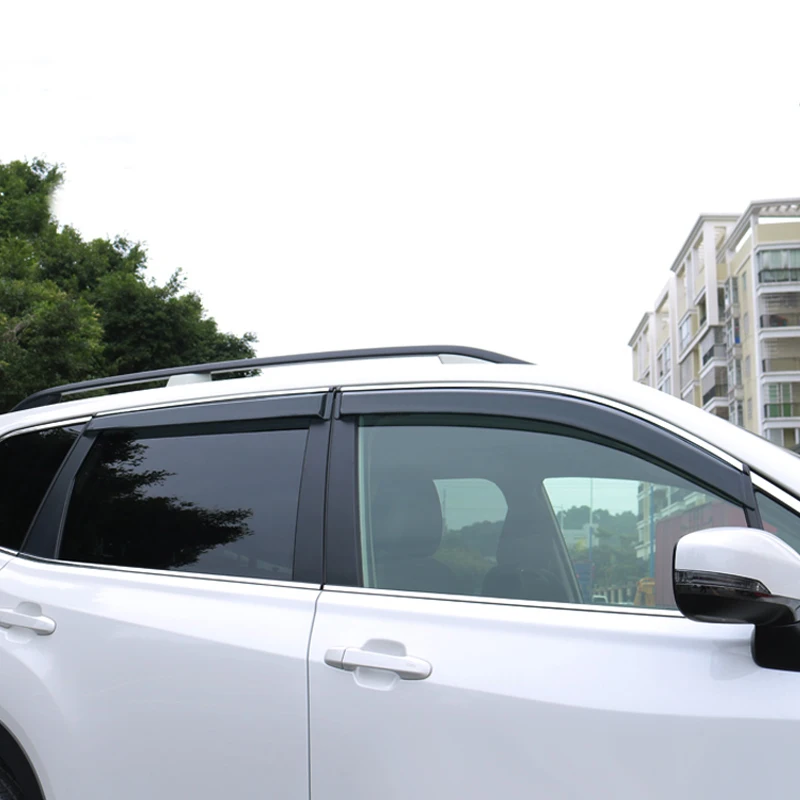 Для Subaru Forester SK 2019 Авто Стайлинг навесы укрытия 4 шт./лот козырьки для окна Защита