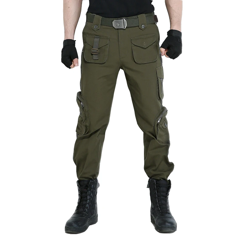 Refire gear армейские военные карго Брюки мужские SWAT мульти-карманы хлопок тактические брюки ВВС страйкбол камуфляж брюки