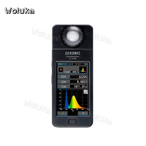 Sekonic C-700 цветомер, спектрометр, набор, профессиональная цветовая температура, стол C700, светодиодный замер, сенсорный экран CD50 T01