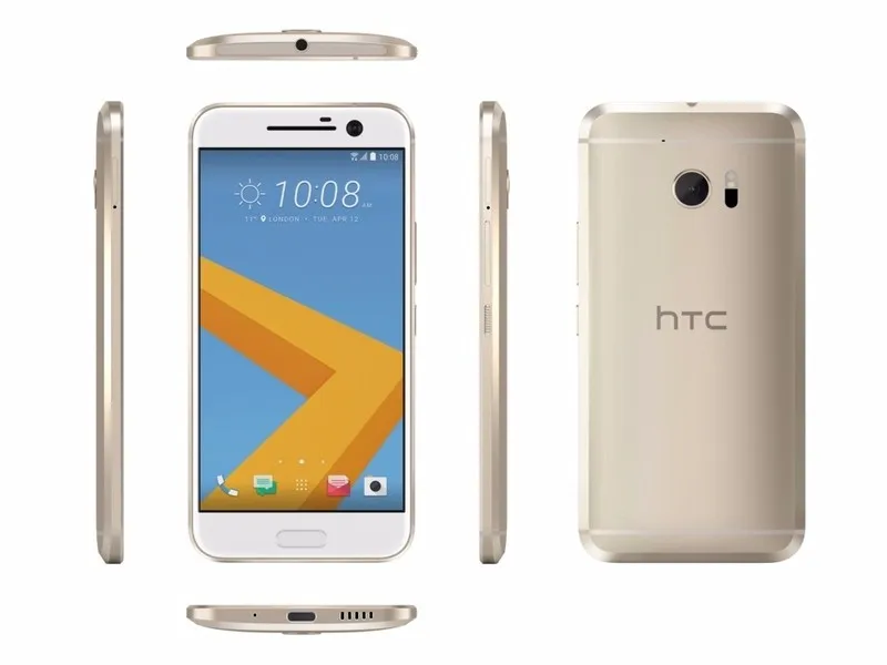 HTC 10 M10 четырехъядерный 5,2 дюймов 32 Гб ROM 4 Гб RAM 12.0MP LTE 4G Snapdragon 820 NFC FDD Nano SIM разблокированный мобильный телефон