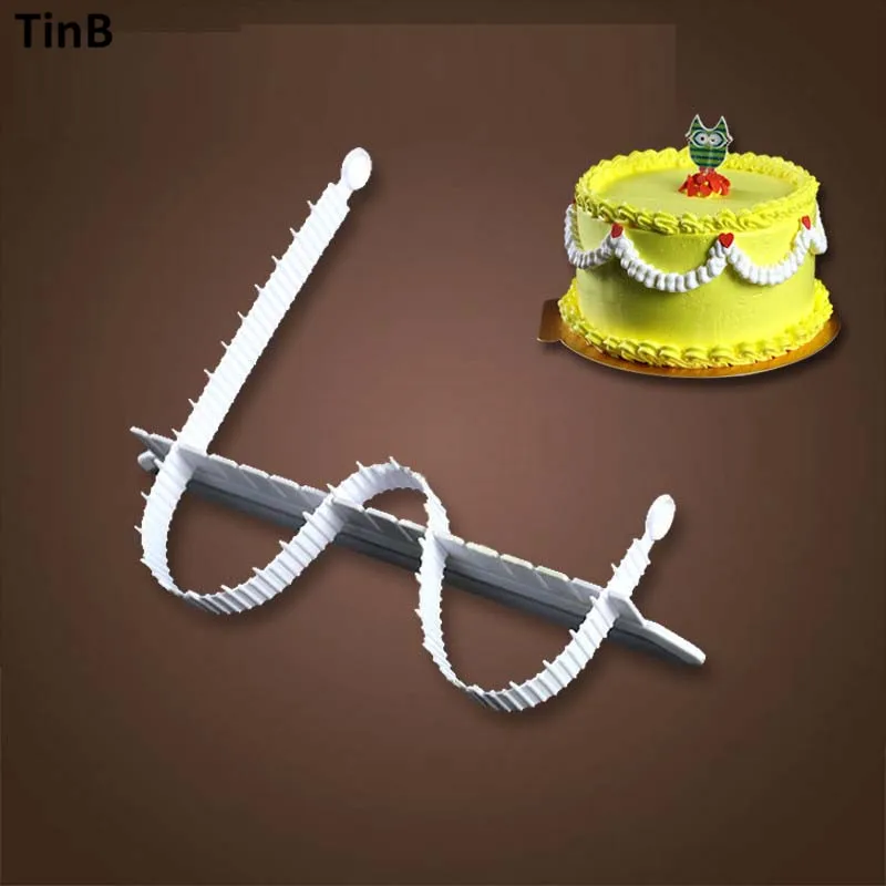 Adjustable Plastic Cake Border Decorating Tools Markers Fondant DIY Baking Pastry Mould | Дом и сад