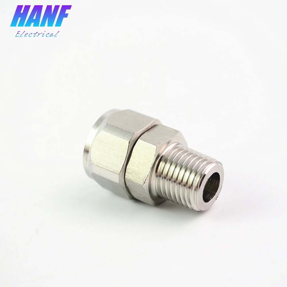 1 шт. 304 Нержавеющая сталь BSP 1/4 &quotнаружная резьба x 12 мм OD пробки Быстрые