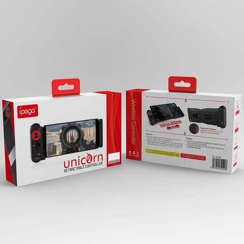 PG-9100 игровая доска Единорог Беспроводной одной ручкой Bluetooth игровой контроллер