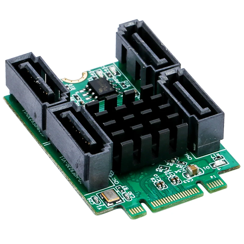 4 порта SATA 6 ГБ NGFF контроллер карты B + M ключ M.2 (PCI express) до 7 III 3 0 конвертер|Платы