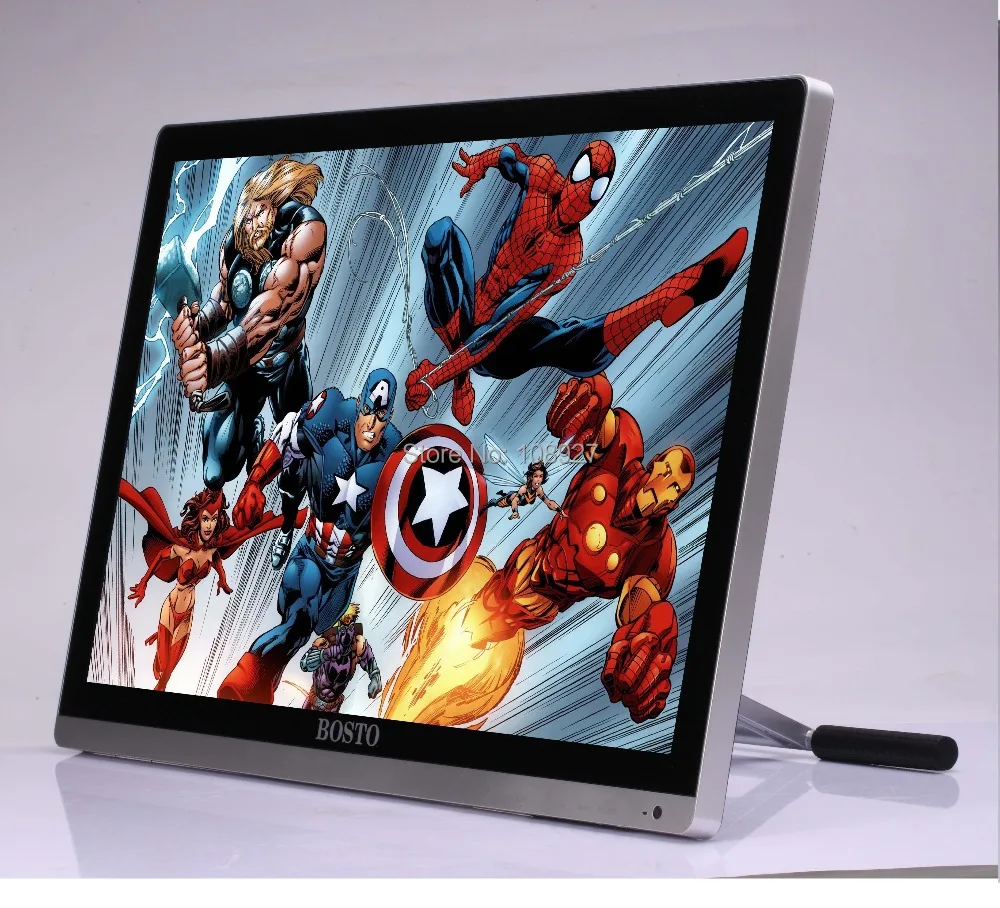 BOSTO 22 UMini 21.5in Профессиональный Full HD Art Графика планшет монитор рисовать 8192 уровней