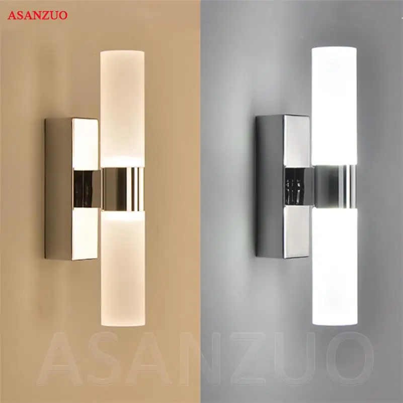 Светодиодный акриловый настенный светильник для отеля спальни 6 Вт светодиодный