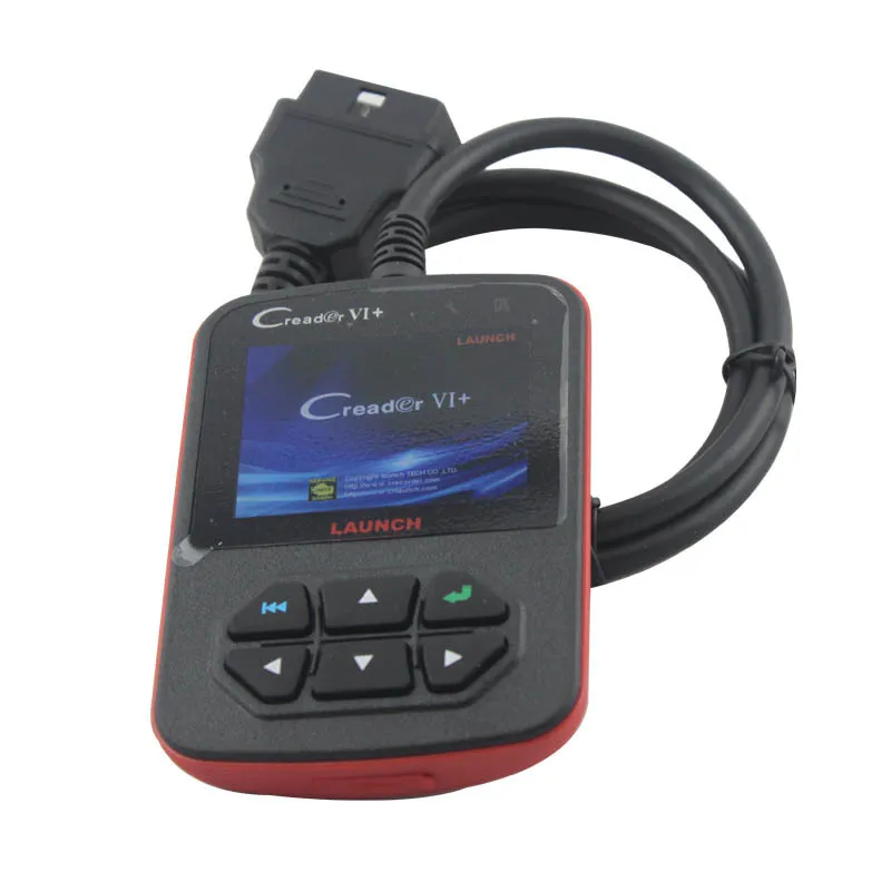 Top 2016 Free Shipping Support JOBD / OBD2 Auto Code Reader 100% Original Launch Creader 6+ CReader VI+ VI Plus |
