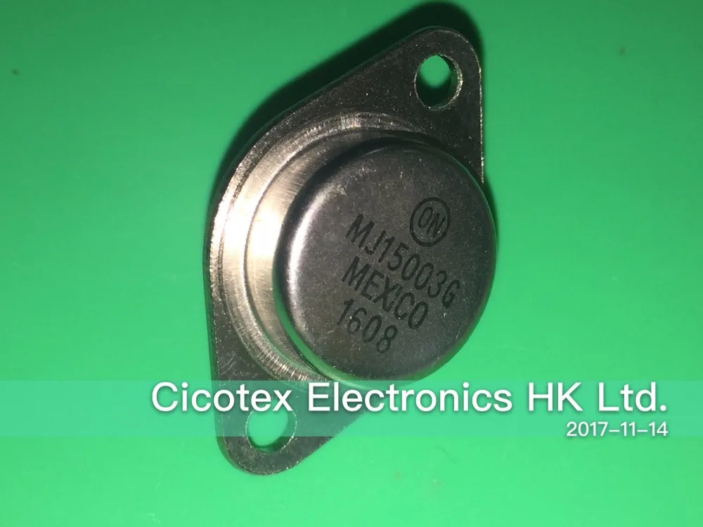 10 шт./лот MJ15003G 15003 TRANS Силовые транзисторы NPN 140V 20A до 3 15003G 15003-G