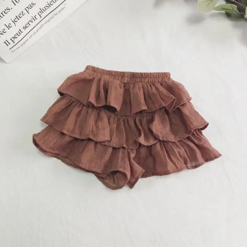 red baby shorts Летние шорты для девочек юбки-пачки для торта детские шорты для маленьких девочек детские брюки детская одежда шорты для девочек - Цвет: red baby shorts