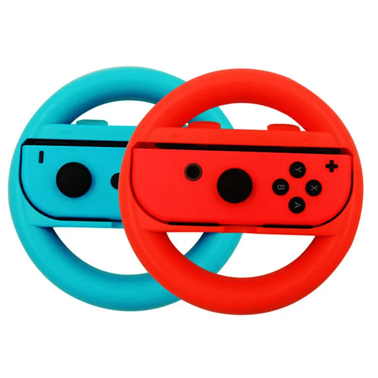 

EastVita iplay a pair NS For Joy-Con Controller Joystick Grip Racing Game Steering Wheel Gamepad for Nintend Switch r60