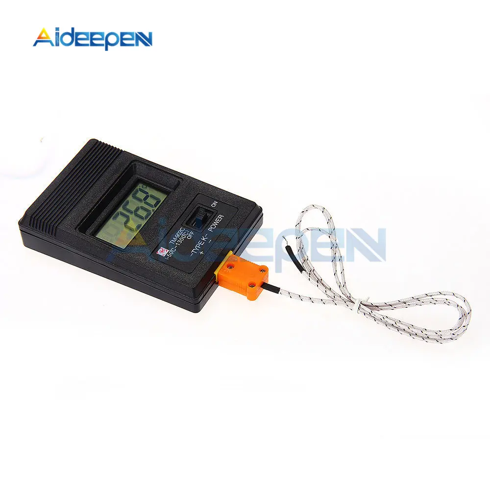 TM-902C TM902C измеритель температуры цифровой термометр K Тип термометр датчик термопары детектор датчик