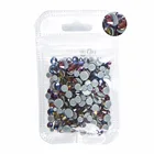 Супер яркие стразы для нейл-арта, AAAA +, лучшее качество, Вулкан, разные размеры, для горячей фиксации, более блестящие, исправленное железо шт, 10 грамм