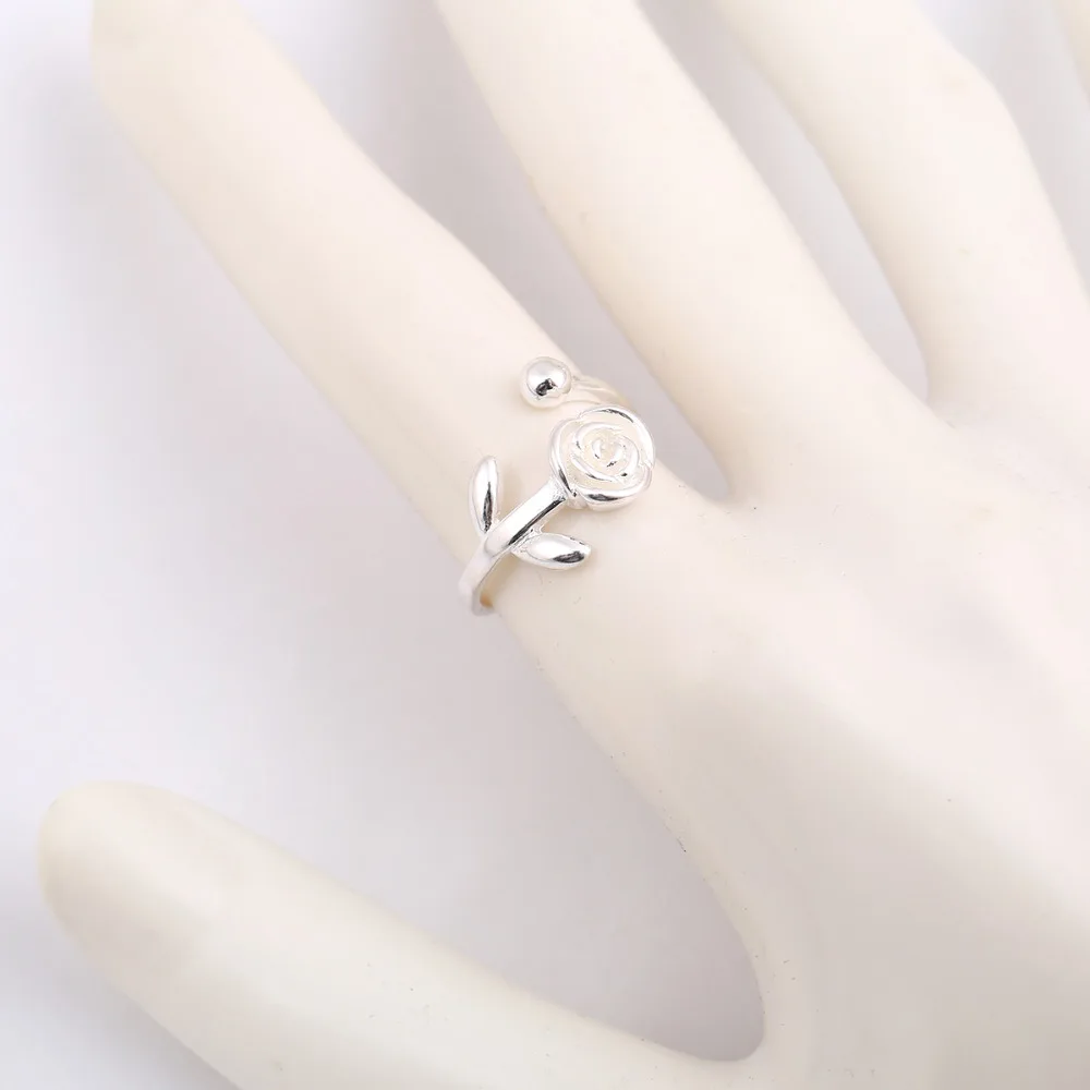 Yiustar 2017 Регулируемая цветок кольца для женщин alibaba-Express Jewelry Винтаж кольцо
