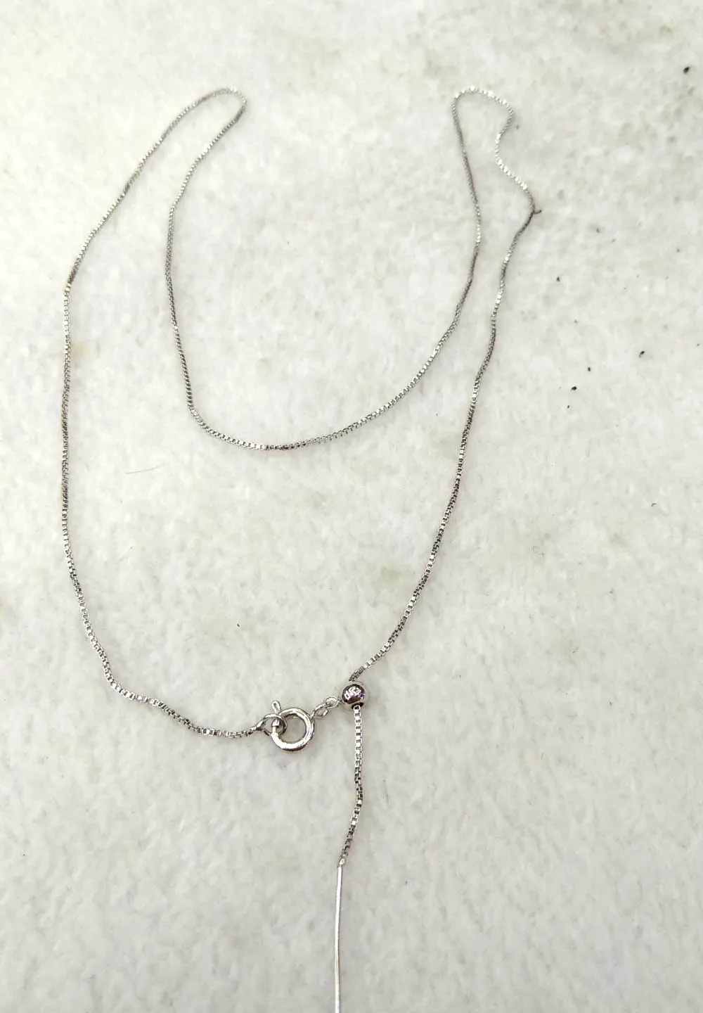 

Lot of 10strands -20'' Sterling Silver 1MM O Chain Necklace With Round Clasp,Replace Necklace Chain Necklace pendant