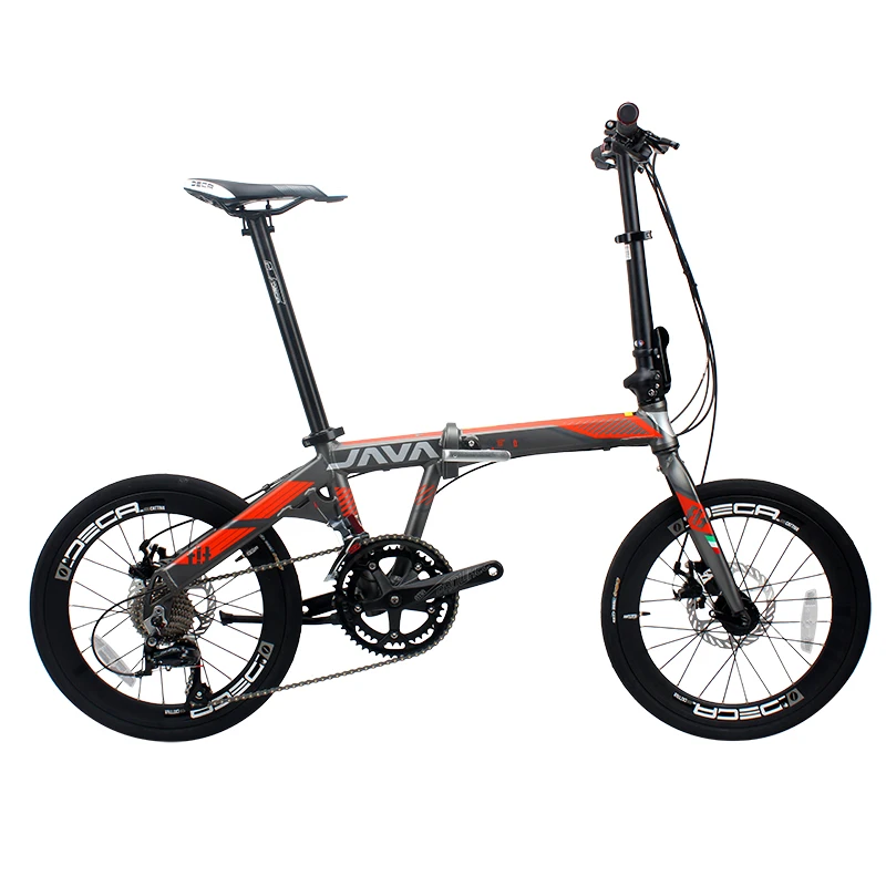JAVA FIT 18 D алюминиевый складной велосипед для взрослых 20 &quot406 колеса скоростей