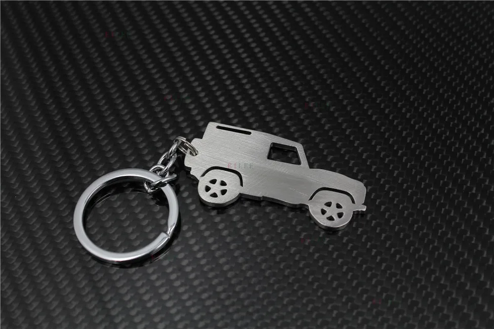 Брелок из нержавеющей стали, подходит для Land Rover Defender, брелок, сумка, подвеска