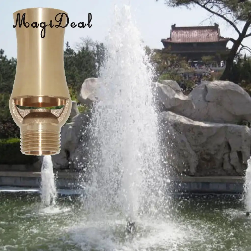 

1/2'' DN15 Thread Outdoor Fountain Nozzle Head Ice Tower Cascade Effect Sprinkler