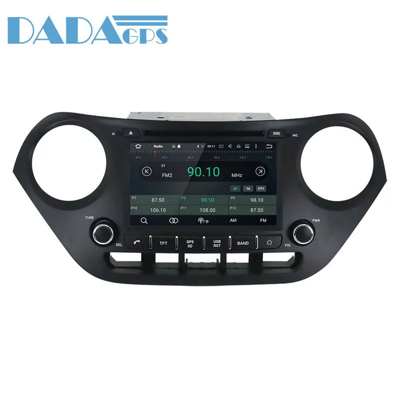 Android 8 0 7 1 автомобильный DVD плеер GPS радио головное устройство для Hyundai I10 I 10 2013 2014 2015