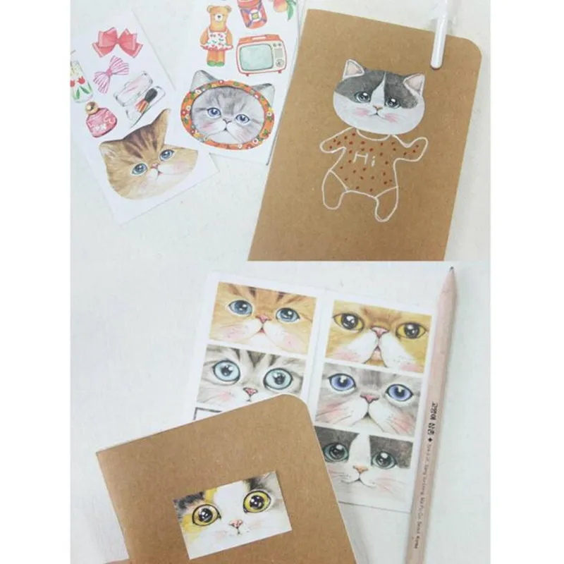 

10boxes/lot Kawaii Cat Bookmark Page For Office Accessories Cute Stationery School Supplies