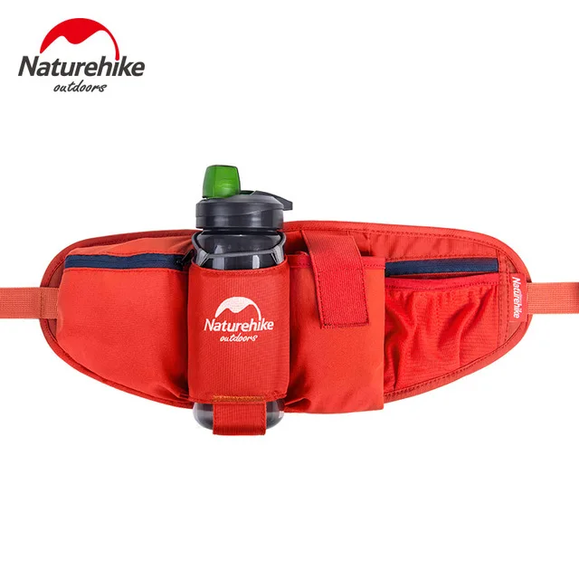 New Red NatureHike поясная сумка для бега на открытом воздухе, кемпинга, туризма, поясная сумка, держатель для бутылок(Велоспорт), поясные сумки для мужчин и женщин, 4 цвета - Цвет: New Red