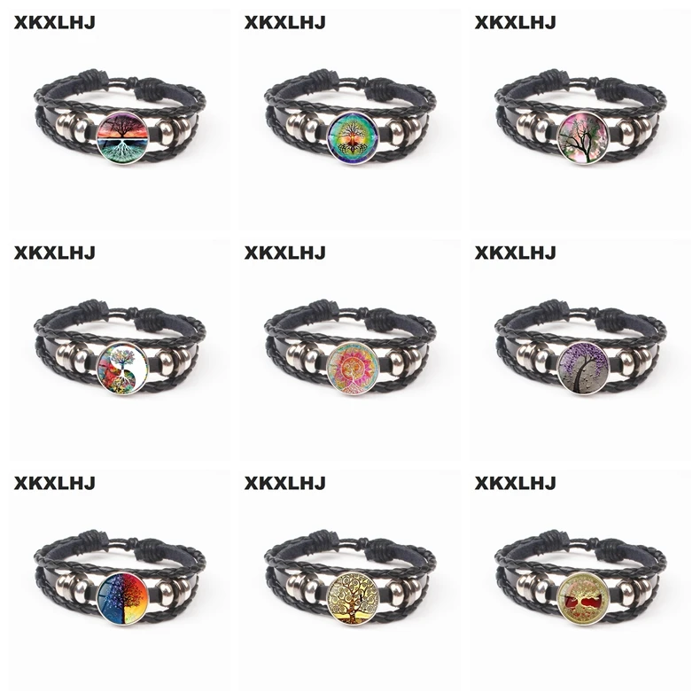 XKXLHJ 2018 1 шт. новый браслет с деревом жизни Ювелирные изделия искусство фото Тибет