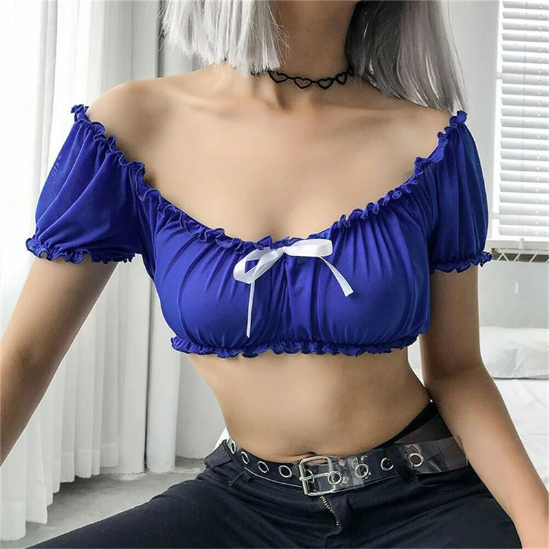 Новый женский сексуальный тонкий топ на бретелях повседневный летний короткий