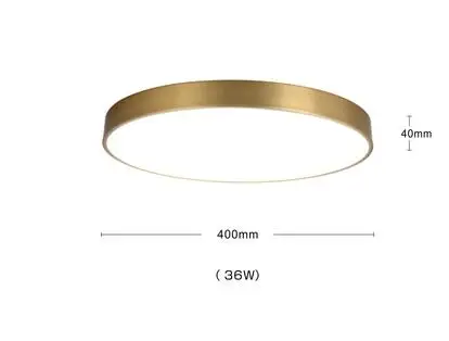 Copper IWHD скандинавские современные медные светодиодный Потолочные светильники, Светильники для кухни, прихожей, балкона, светильники Акриловые Потолочные Plafonnier Lampara De Techo - Цвет корпуса: Copper