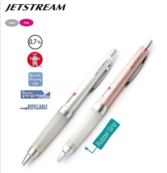 Uni Jetstream шариковая ручка 0 7 мм Alpha гелевая серия металлический корпус