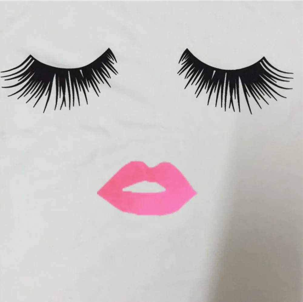 

New Fashion Womens Summer Eyelash Summer Loose Tops Short Sleeve T Shirt
