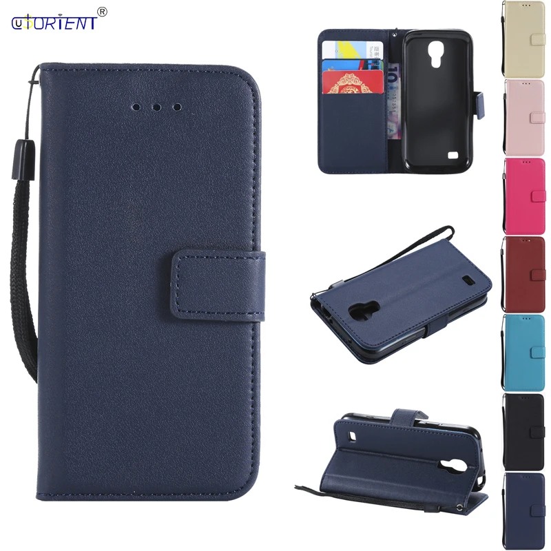 Чехол книжка для Samsung S4 mini S4mini Duos 4 кожаный чехол телефона Galaxy Mini GT i9190 i9192 S890L