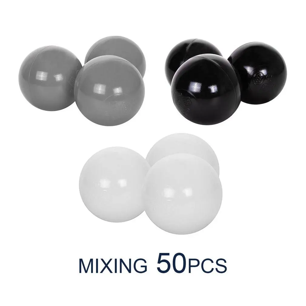 OCDAY7CM Детские Анти Стресс океан мяч дети Toy50/150 шт. безопасный пластик черный серый