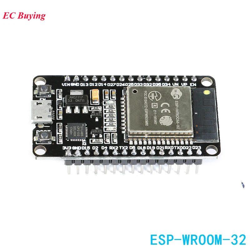 2 шт. ESP32 ESP 32S плата разработки WiFi Bluetooth модуль 32 ультра низкое энергопотребление
