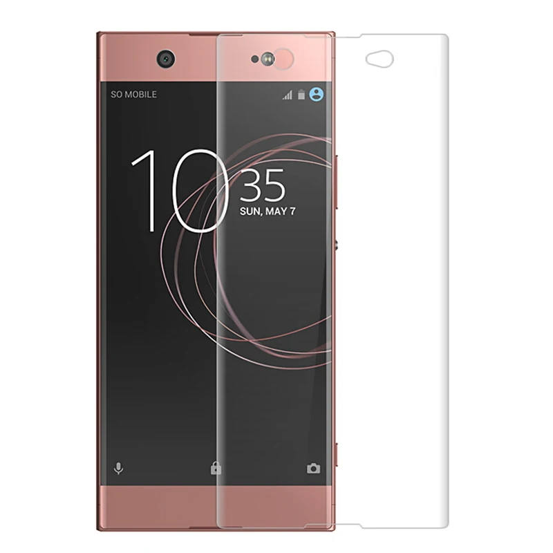 3D изогнутое защитное закаленное стекло для sony XZP XA1 ultras 9H твердость экрана протектор для sony XA1 ultras XZP стеклянная пленка