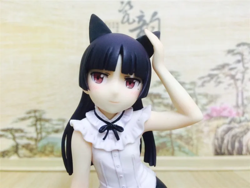 Новый 10 см хит Gokou Ruri Comic Аниме Oreimo Kuroneko Ore No Imouto милый сексуальный Сит Dream Tech 4